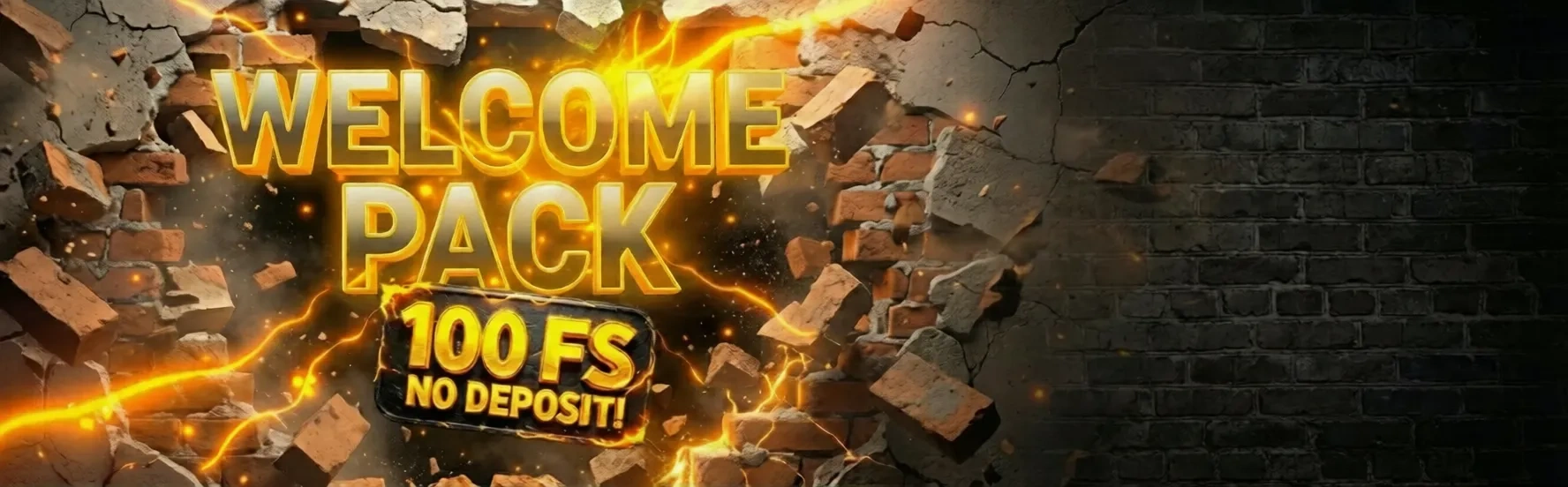 Welcome Pack 100 FS No Deposit